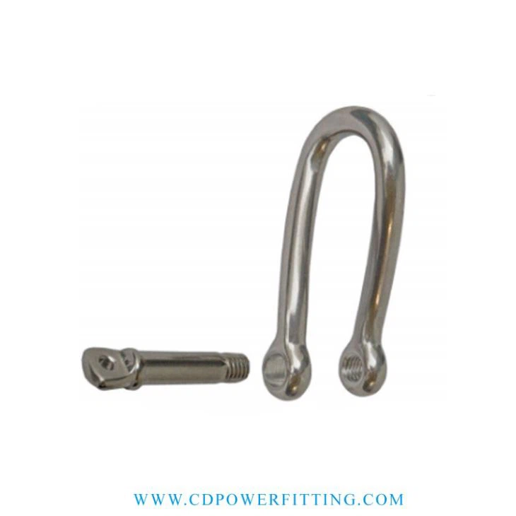 Stainless Steel Twisted Shackle