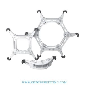 Amortecedor Espaçador Tipo Cruzado